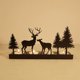 thumbnail image 4 of Elegant Metal Iron Christmas Deer And Tree Candlestick. Attractive Christmas Tabletop Decor With Illuminating Ambiance For Festive Home Christmas Decoration, 4 of 6