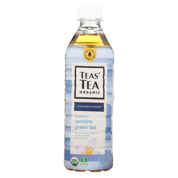 TEAS' TEA UNSWEETENED TEA JASMINE, 16.9 FL. OZ.