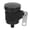 Black, variant on M Buder Universal Motorcycle Brake Fluid Reservoir Aluminum Master Cylinder Oil Cup 40ml / 1.35 oz Fit For YZF R1 R3 MT07 MT09 Z650 Z900 CBR600 Gold
