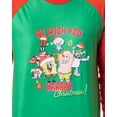 thumbnail image 2 of Nickelodeon Mens' SpongeBob SquarePants Krabby Christmas Pajama Set, 2 of 6
