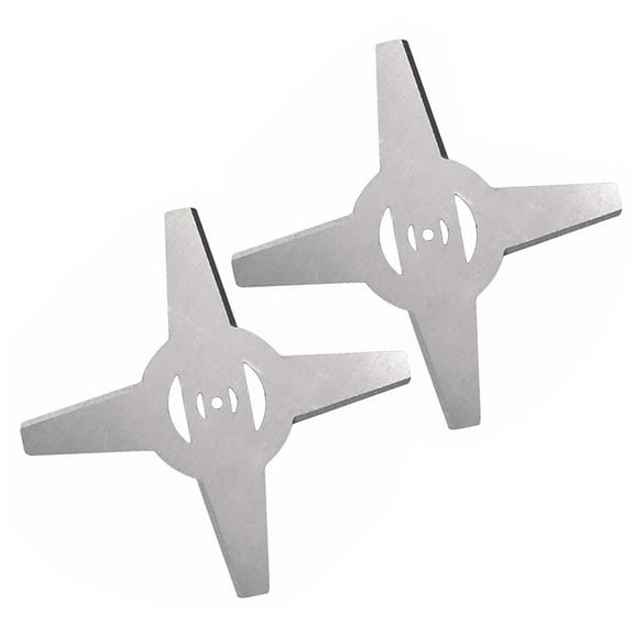 Hyasfey 4-Teeth Lawn Mower Blade 150mm Grass Trimmer Blade Replacement Trimmer Head for Garden Lawn Weeding Daily Use