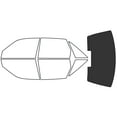 thumbnail image 2 of Rvinyl Window Tint Kit Compatible with Volkswagen Passat 1990-1997 - Rear Windshield Precut Kit -, 2 of 8