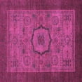 thumbnail image 1 of Ahgly Company Indoor Square Abstract Pink Modern Area Rugs, 8' Square, 1 of 4