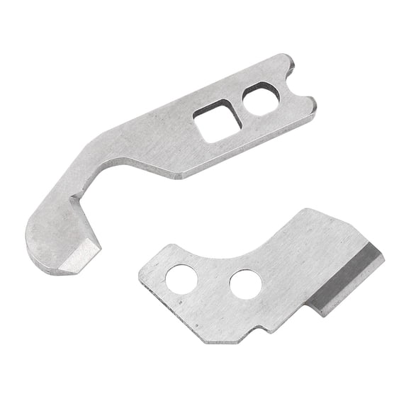 M Buder Juego de Cuchillas Superior e Inferior para Máquina de Coser Overlock Serger 204D 504D 634D Repuesto de Acero 788013009 788011007 [cite: 12]