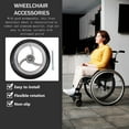 thumbnail image 1 of SEWCHICS 1Pcs Pièces de Rechange pour Roue Solide de Fauteuil Roulant Usage Médical, 1 of 6