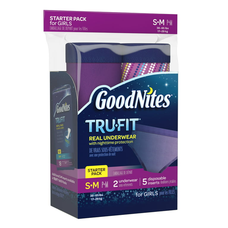 Goodnites Boys' Bedwetting Underwear, L/XL (60-125+ lbs), 12 count