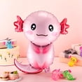 thumbnail image 2 of Globo Gejoy Axolotl, 18 unidades, color rosa, 65 x 52 cm, decoración de fiesta, 2 of 6