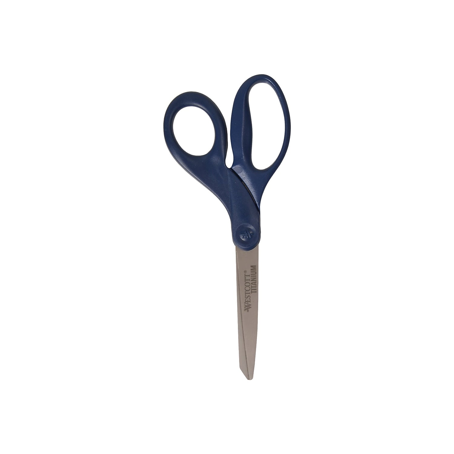 Westcott 8' Titanium Heavy-Duty Scissors Blunt Tip Navy 17509
