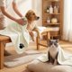 thumbnail image 1 of Toalla de baño superabsorbente para mascotas, de microfibra polar coral, para perros y gatos, suave, de secado rápido, para el cuidado de mascotas, grande, absorbente., 1 of 6