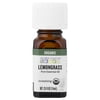 Aura Cacia Organic Pure Essential Oil, Lemongrass, 0.25 fl oz (7.4 ml)
