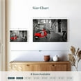 thumbnail image 4 of Elephant Stock Red Vespa Pop Wall Art - Horizontal Canvas Wall Art - Living Room Wall Decor - City Canvas - Red And Black Decor - 24" x 16", 4 of 8