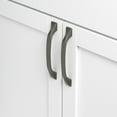thumbnail image 3 of GlideRite 5-1/16 in. (128mm) Center-Center Twisted Cabinet Bar Pull, Graphite Gray - 4841-128-GPH, 5 Pack, 3 of 4