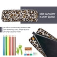 thumbnail image 5 of Sikiie Leopard Leather Pencil Case, Makeup Pouch, Zipper Pouch for Daily Essentials, Storage Organizer, Cosmetics and Stationary Bag, 5 of 7