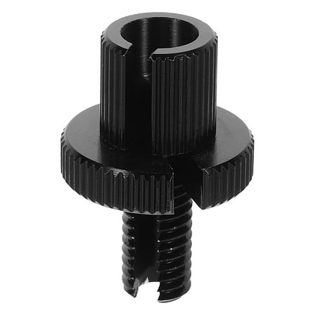 NICEXMAS Motorcycle Brake Lever Screw Aluminum Alloy M8 Clutch Cable Adjuster Black