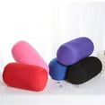 Roll Pillow,Tube Microbead Bolster Pillow with Stay,Cylindrical Pillow Comfortable Roll Pillow