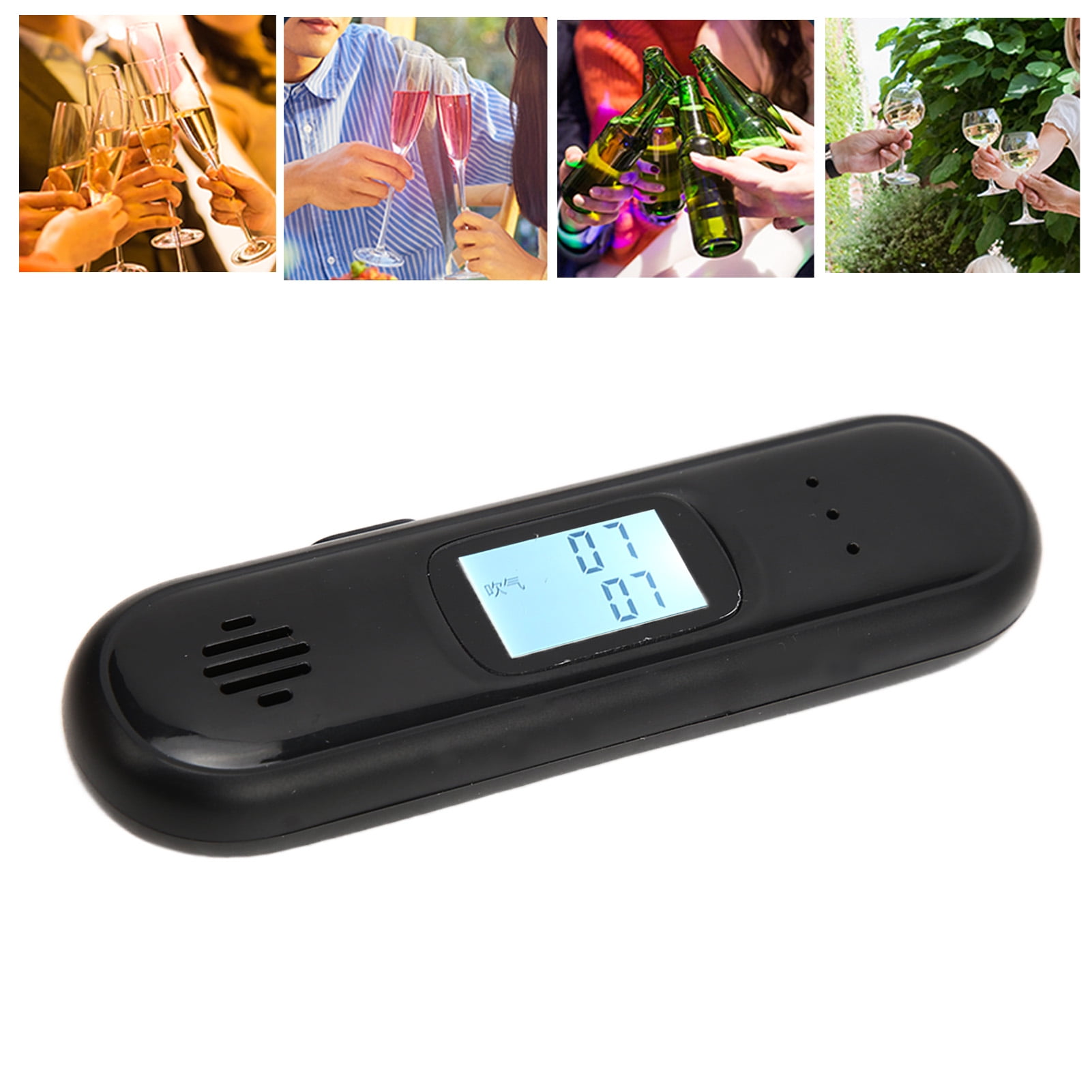 YLSHRF Breath Alcohol Tester,High Breathalyzer LED High Definition