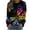 Black, variant on Herrnalise Womens Fashion Womens Sweatshirt Fashion Women's Casual Long Sleeve Round Neck Printed Ladies Sweatshirt Tops Blouse Fall clothes for Womens S