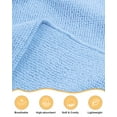 thumbnail image 5 of SUOSDEY Women Spa Towel Robe Microfiber Shower Bath Towel Body Wrap Towel,Blue, 5 of 5