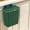 Green, variant on Czzoypi Trash Can (Green), Trash Cans Kitchen Garbage Bin Wall Mounted Household With Lid Flip Cabinet Door Dedicated Garbage Bin Toilet Hanging Storage
