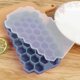 thumbnail image 4 of Cubo de hielo Molde suave silicona Molde de chocolate Bandeja Restaurante Hogar Frío Bebida DIY Accesorios para refrigerador Azul 37 Cavidades Irene Inevent HA012235-01, 4 of 7