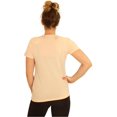 thumbnail image 3 of Junk Food T-Shirt Graphique pour Femmes Be The Sunshine, Rose, Moyen, 3 of 5