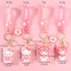 thumbnail image 5 of Sanrio-llavero de flor de cerezo de gatito Kawai, colgante de colección, Cinnamoroll Kawaii, Kuromi My Melody para decoración de bolsos de niña rosa, 5 of 5