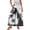 342#White, variant on Womens Hawaiian Print Palazzo Pants Elastic High Waisted Ties Ruffle Hem Wide Leg Beach Pants with Pockets Light pink XL