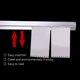 thumbnail image 4 of Soporte Para Pedidos, Estante Deslizante Resistente Y Duradero Montado En La Pared Para Oficina, 4 of 7