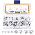 thumbnail interactive-video image 1 of 5/16" Extra Thick Stainless Steel Flat Washers | 18-8 Grade | Heavy Duty 5/32" Thick | Rivercity Fastener 1 of 4