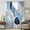 Blue, variant on Boho Geometric Sheer Curtains 96 Inches Long for Living Room, Green Ethnic Abstract Stripes Motifs Light Filtering Privacy Drapes, Breathable Semi Sheer Window Treatment for Bedroom Dining Room