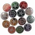 thumbnail image 1 of Juego de monedas doradas de plástico Cat Treats Lucky Pirate, 100 unidades, 1 of 5