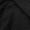 thumbnail image 6 of Juslio Womens Shorts Lace Breathable Linen, Fashion Sporty Elastic Waist with Pockets Black Shorts, 6 of 7