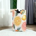 thumbnail image 6 of Yayeee Freestanding Laundry Hamper with Handle Collapsible Large Storage Basket for Clothes, Candy Lemon Slices, 6 of 7