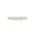 thumbnail image 3 of TOV Furniture Bianca Cream Velvet King Size Bench, 3 of 6