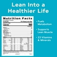 thumbnail image 5 of GNC Lean Shake Classic Meal Replacement Powder, Vanilla Bean, High Fiber, 23 Vitamins and Minerals, Clinically Proven Weight Management, Healthy Cholesterol Levels, 9g Protein, Oat Fiber, 16 Servings, 5 of 7