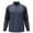 Navy, variant on Mens Quarter Zip Training Tops Long Sleeve Quick Dry Breathable Splicing Fast Dry Tees Summer Athletic Running Track Sports Shirts