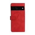 thumbnail image 4 of SaniMore for Google Pixel 7 Pro 6.7" Magnetic Wallet Case, PU Leather Case with Card Slot Kickstand & Wrist Strap Shockproof Protective Case for Google Pixel 7 Pro Women Men, Red, 4 of 9
