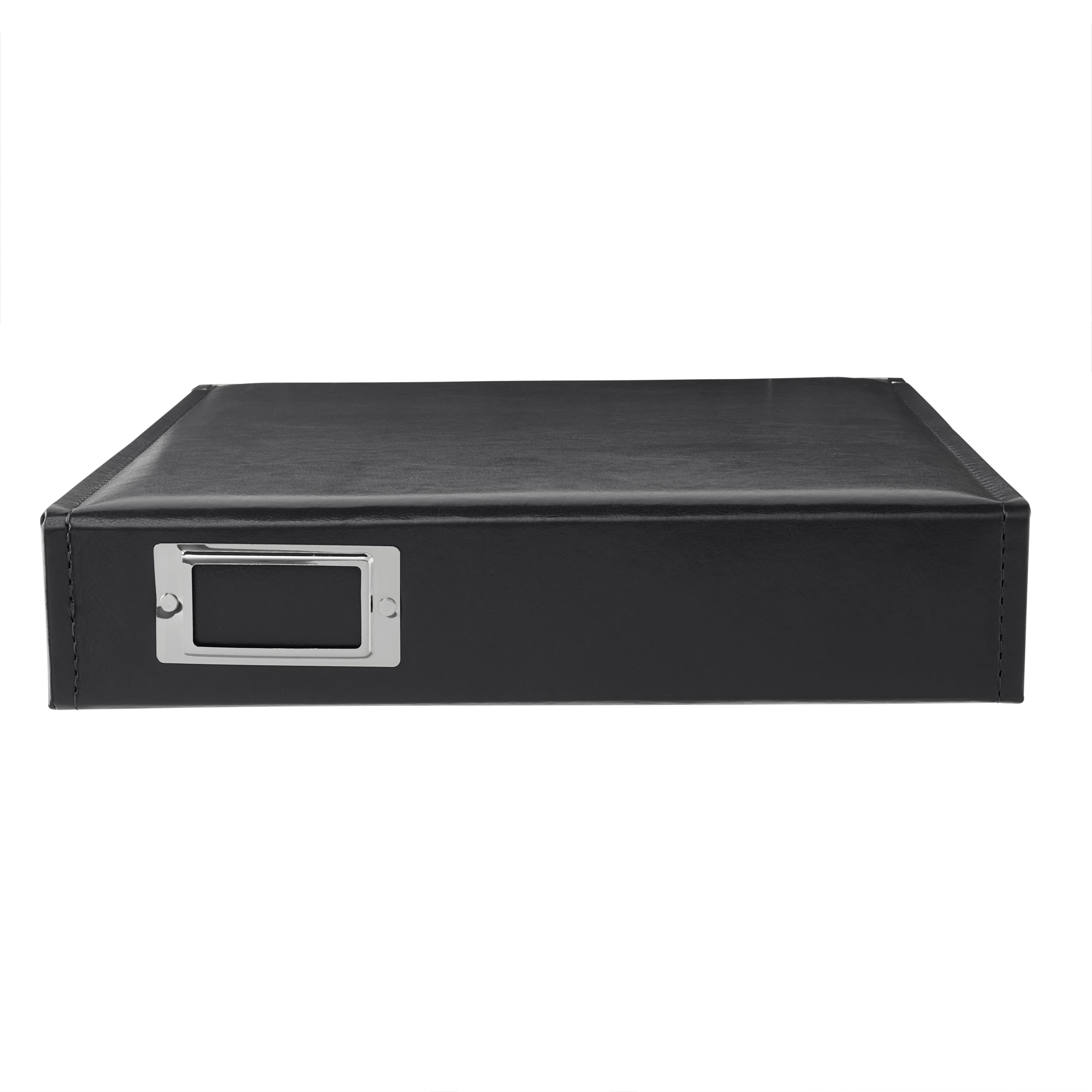 Leather D-Ring Scrapbook Album by Recollections