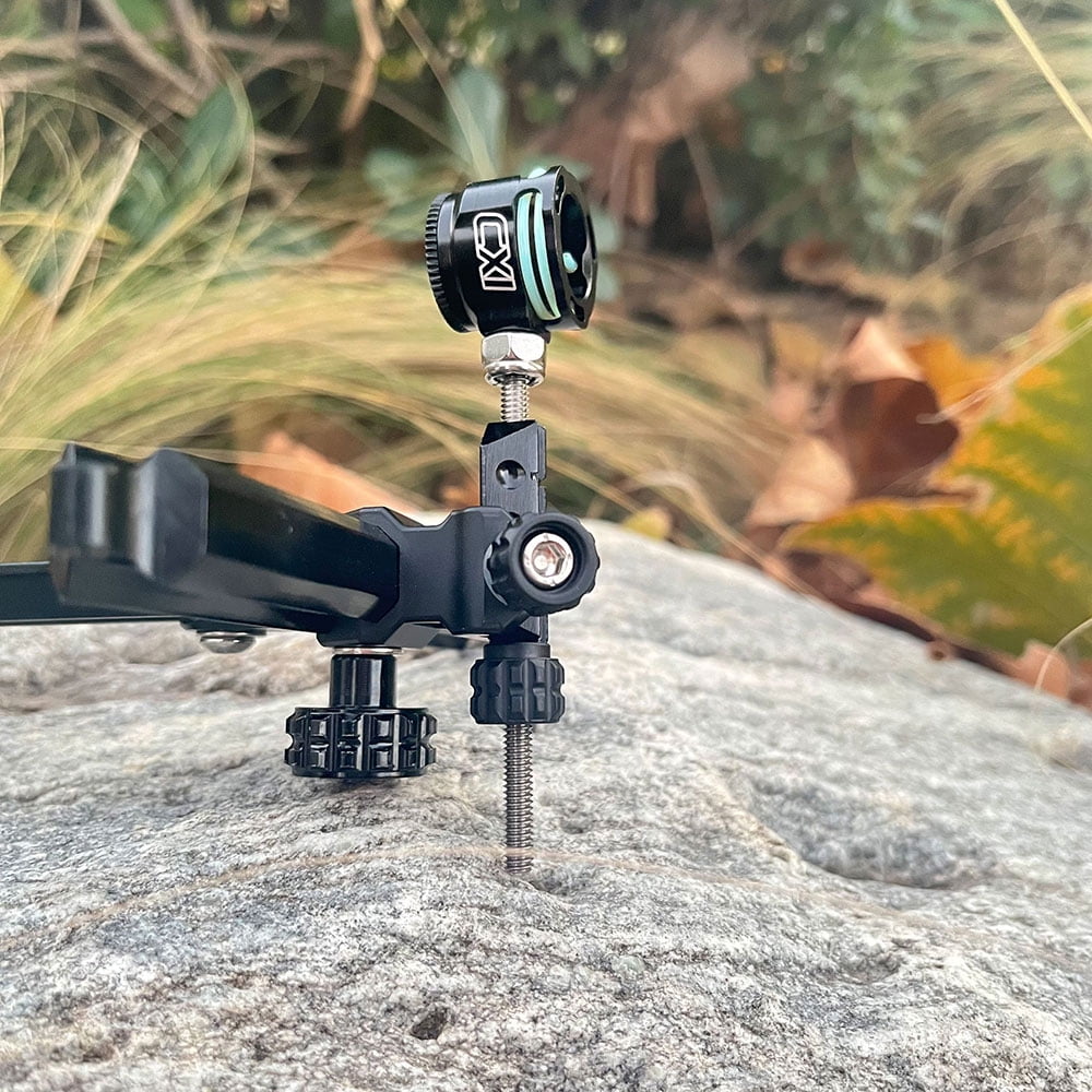 AMEYXGS Archery CX Scope Compound Bow Sight Hunting Target Black