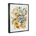 thumbnail image 4 of Stupell Industries Earthy Floral Watercolor Botanical & Floral Painting Black Floater Framed Canvas Art Print Wall Art, 17 x 21, 4 of 10