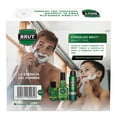 thumbnail image 2 of Kit de cuidado personal para hombre Brut Classic colonia  100ml y aerosol desodorante 150ml y  espuma para afeitar piel sensible 94ml, 2 of 4