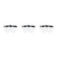 thumbnail image 3 of relayinert Safety On Road With Durable Goggle And Quick Release Buckle Comfortable clear 3Set, 3 of 6