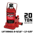 thumbnail image 2 of Powerbuilt 20 Ton Bottle Jack - 647503, 2 of 7
