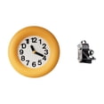 thumbnail image 1 of Reloj De Pared Silencioso Contemporáneo Y Singular Estatua De Cámara De Resina, Adorno Para Cocina, Comedor, Dormitorio, Armarios, Bar, Decoración Familiar, 1 of 8