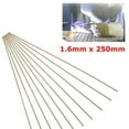 thumbnail image 4 of 10PCS Wire Brazing Easy Melt Welding Rods Low Temperature 1.6mm x 250mm Brass, 4 of 5