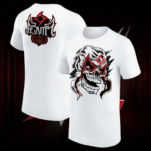 WWE Penta White T-Shirt , Wrestling Penta Logo