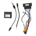 thumbnail image 2 of Arnés de cableado de radio estéreo para automóvil de 16 pines con reemplazo de caja Canbus para Fait EGEA 2015-2018 Jadeshay  A, 2 of 8