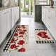 thumbnail image 4 of Juego de Dos Tapetes de Cocina para El Día de San Valentín. Alfombra para El Hogar, Dormitorio, Entrada, Baño., 4 of 6