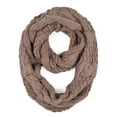 thumbnail image 1 of TrendsBlue Premium Winter Thick Infinity Twist Cable Knit Scarf - Diff Colors, 1 of 4