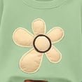 thumbnail image 4 of Paguaki Toddler Baby Girl Clothes Fall Winter Outfits Floral Print Long Sleeve Sweatshirt Pant Sets, 4 of 4